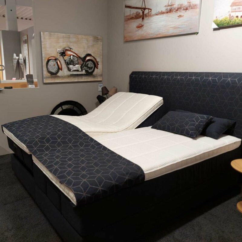 Ausstellungsstück: Boxspringbett Villeroy & Boch Laila 180 x 200 cm inkl. motorischer Verstellung – Bild 2