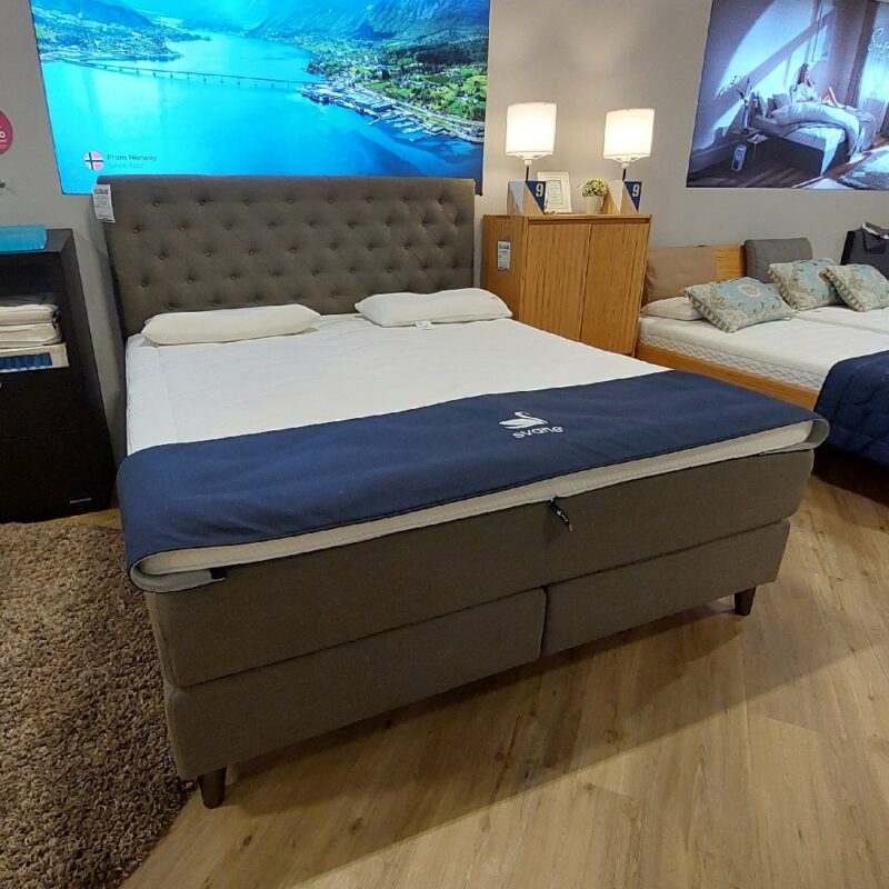 Ausstellungsstück: Svane® Zense Plus Kontinental 180x200cm mit 6 cm Gelauflage und Embrace Latex Gel Topper